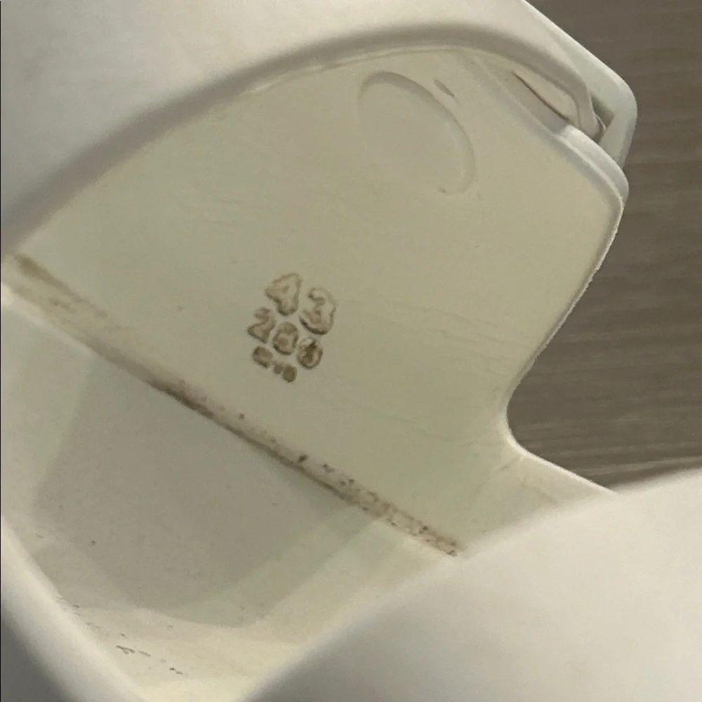 White‎ Birkenstock Double Strap Sandals